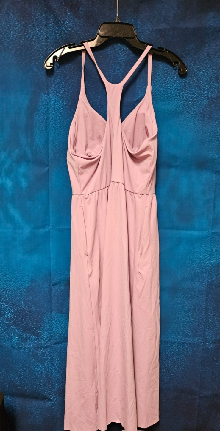 WOMEN'S SIZE LARGE HALARA RACERBACK SUN DRESS LAVENDER