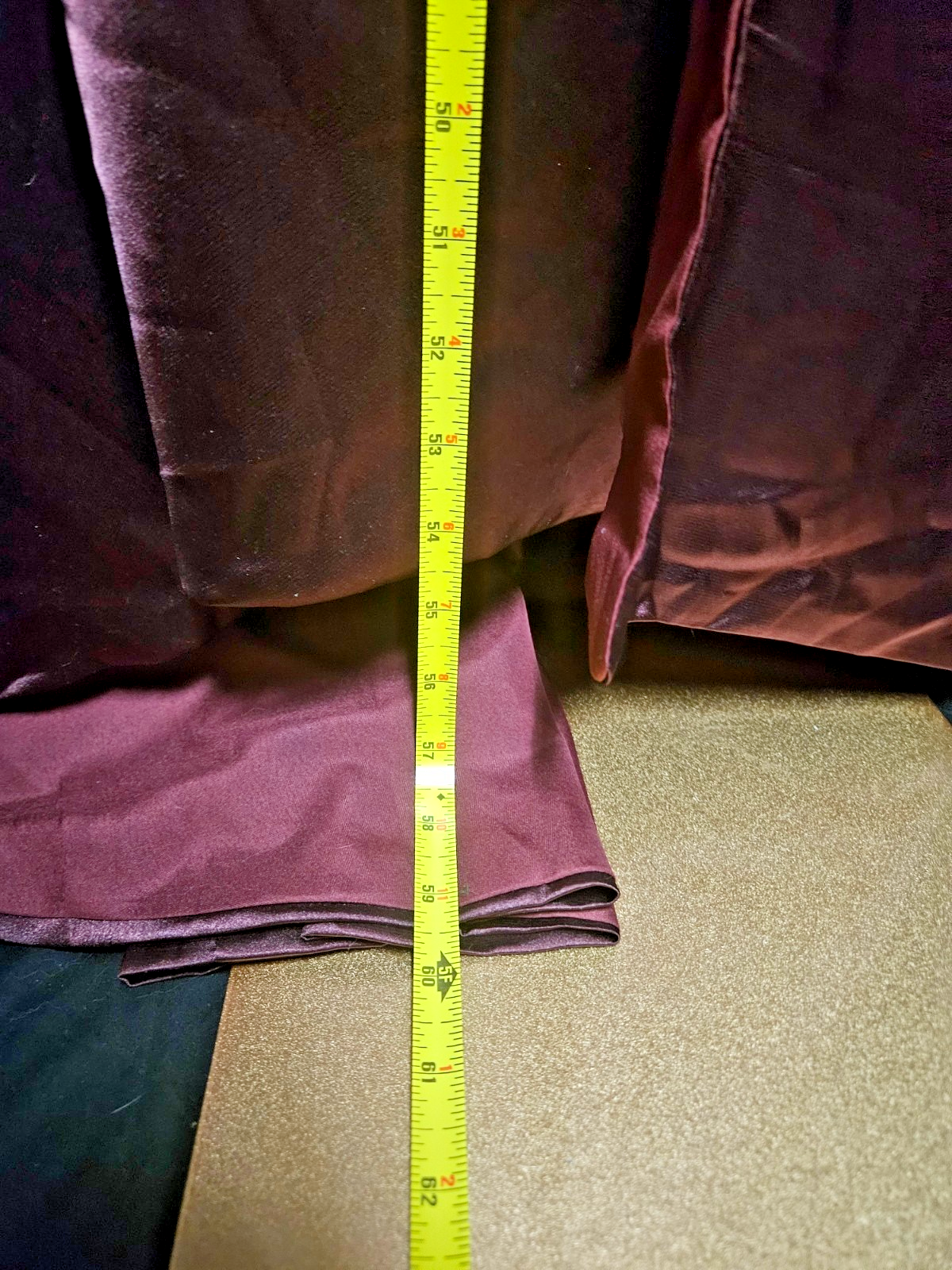 SIZE SMALL SATIN TANK/CORSET ROUCHED WINE FORMAL GOWN NWT
