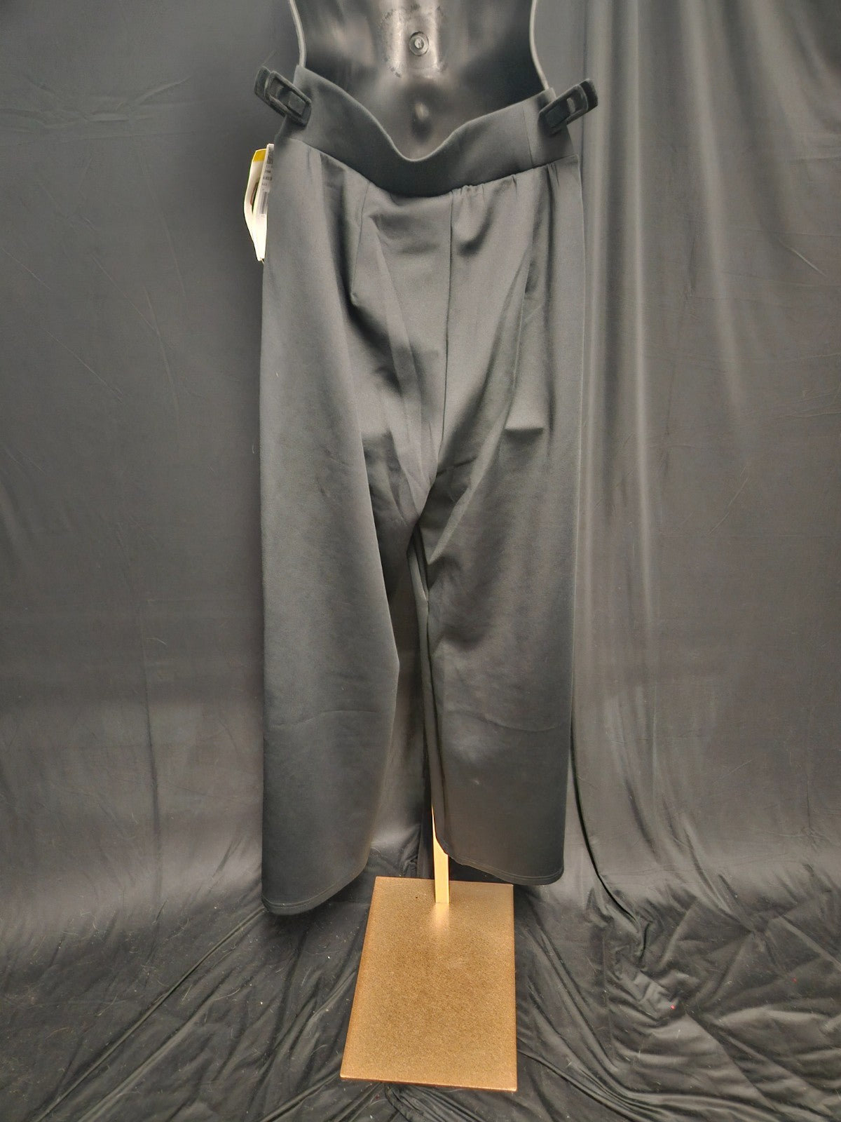 WOMEN'S ADIDAS SZ SMALL BLACK WIDE LEG ATHLETIC PANT NWT