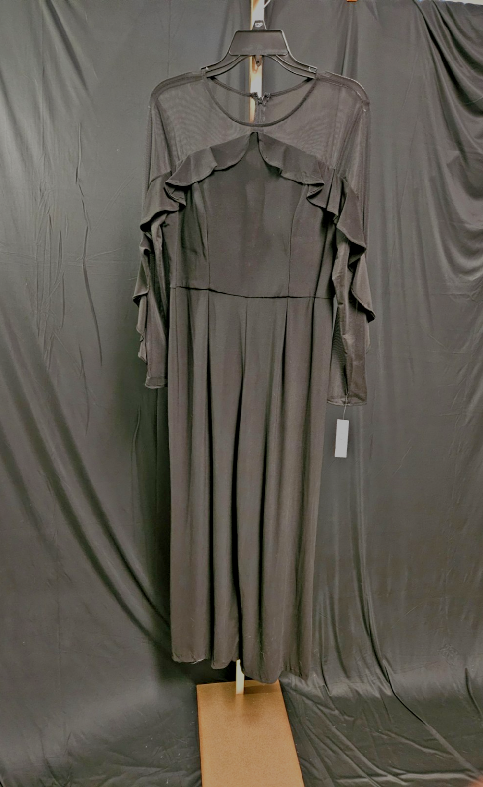 RM RICHARDS NYC WOMENS BLACK FORMAL/COCKTAIL JUMPSUIT SZ 12P NWT