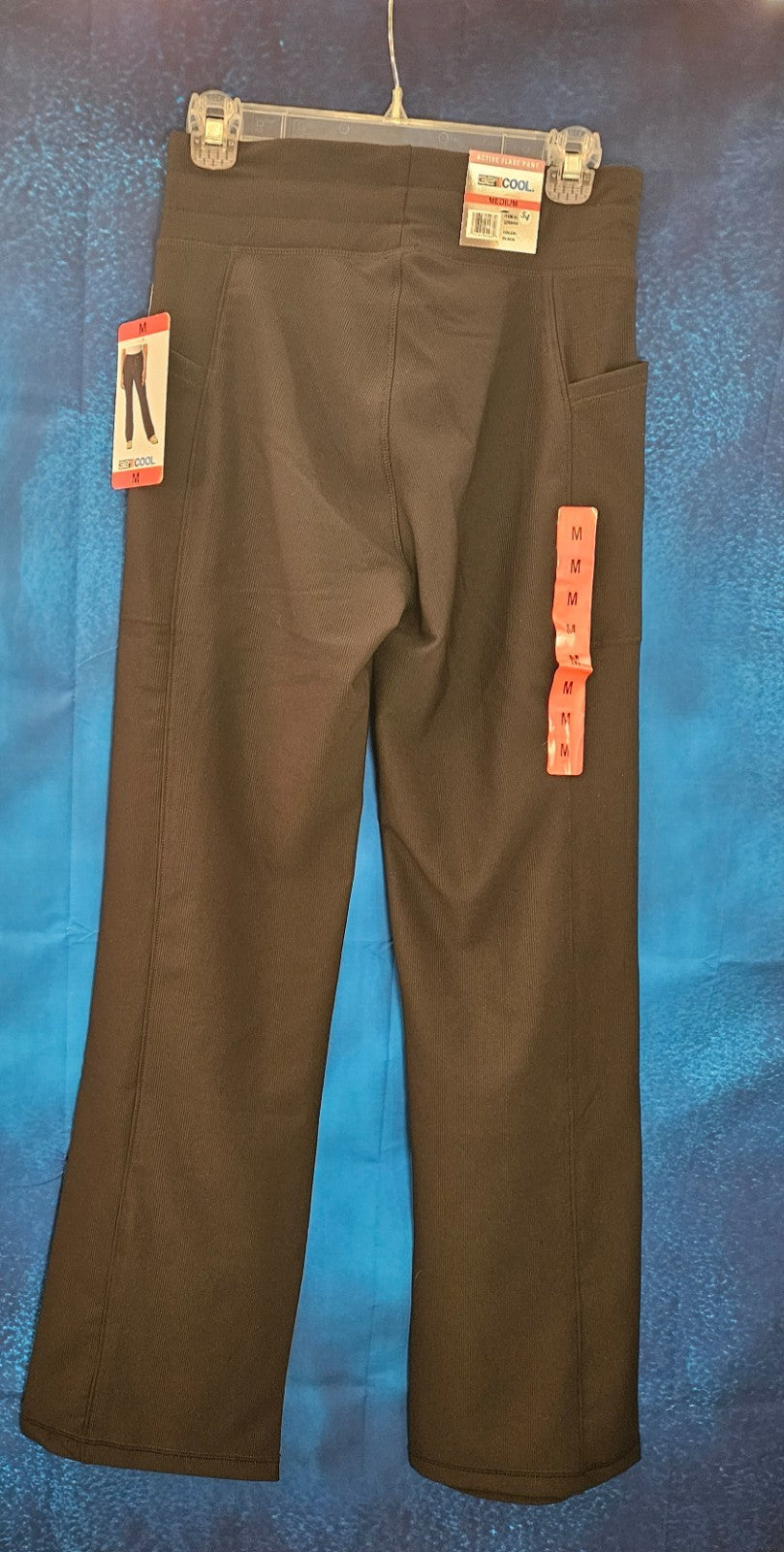 WOMEN'S 32 DEGREES COOL WIDE LEG JOGGER SIZE MEDIUM IN BLACK