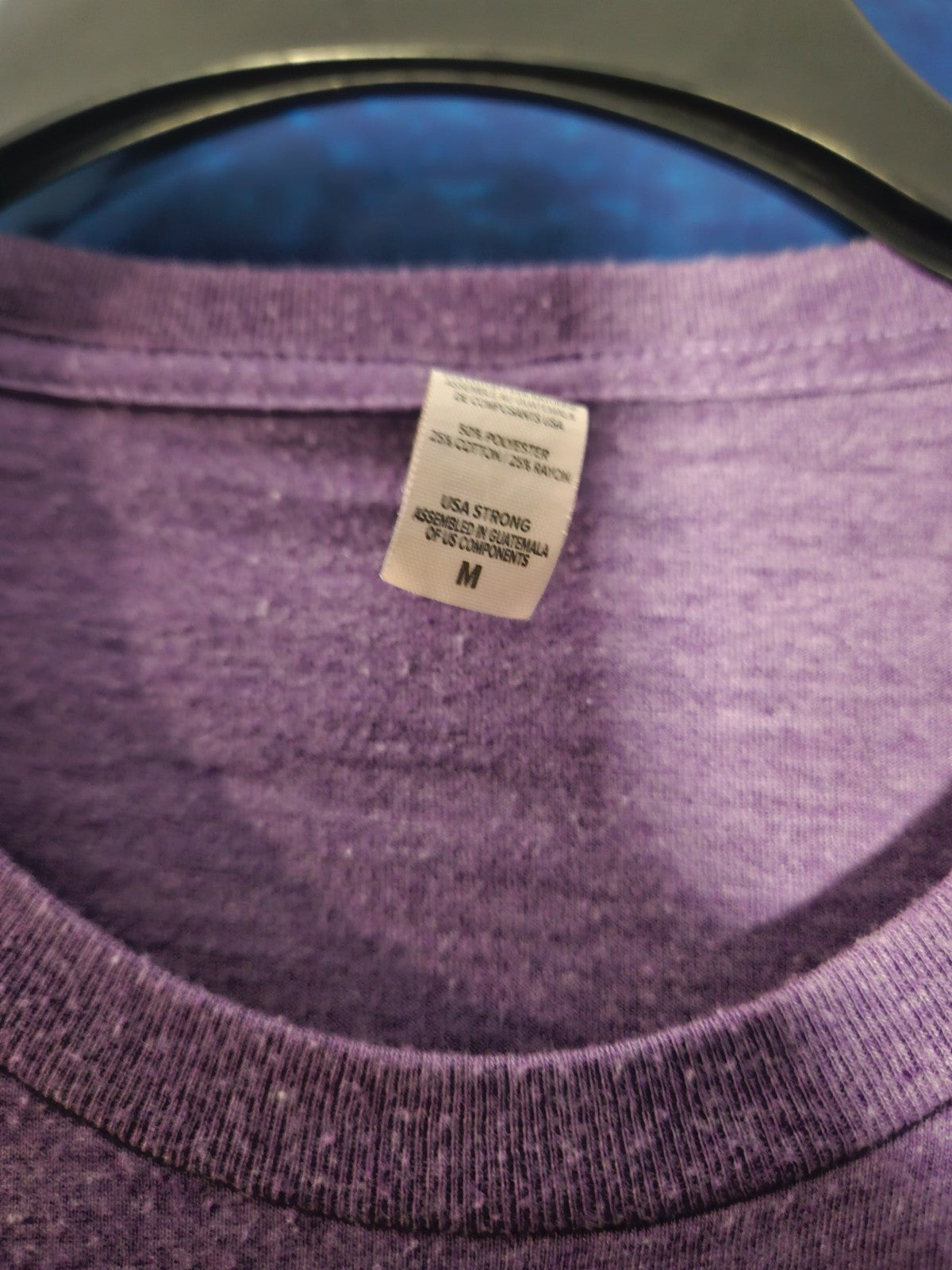 WOMEN'S MEDIUM 2020 MINNESOTA NBHA STATE FINALS PURPLE T-SHIRT NEW W/O TAGS