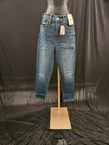 LEVIS HIGH WAISTED MOM JEANS SIZE 27 W  X 29 INSEAM NWT