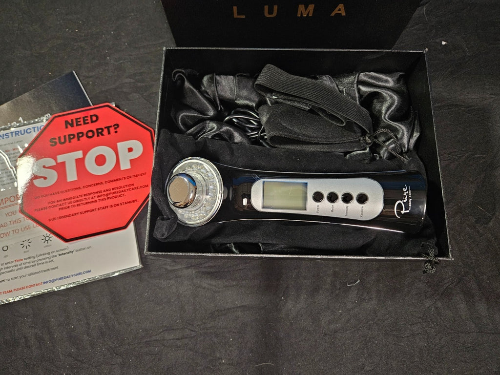 LUMA PURE DAILY CARE 4 IN 1 LED SKIN THERAPY WAND NEW IN BOX