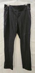 AKHG By Duluth Women's Lost Lake High Rise Legging Medium Black Side Pocket 8256
