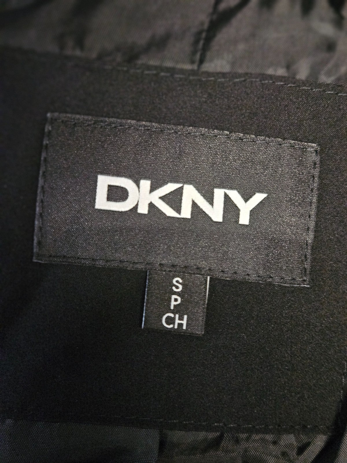 DKNY BLACK WOMEN'S DETACHABLE HOOD LONG PUFFER JACKET SZ S NWT