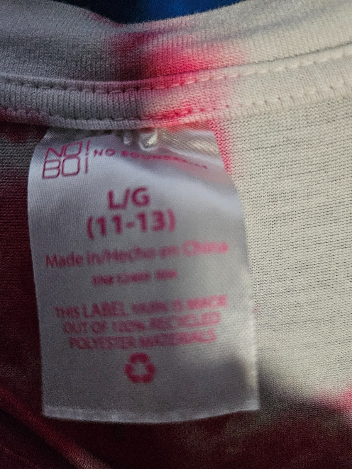 USA THEMED WOMEN'S SIZE LARGE SHIRTS SET OF TWO ZG-DD & NO BOUNDARIES BRANDS
