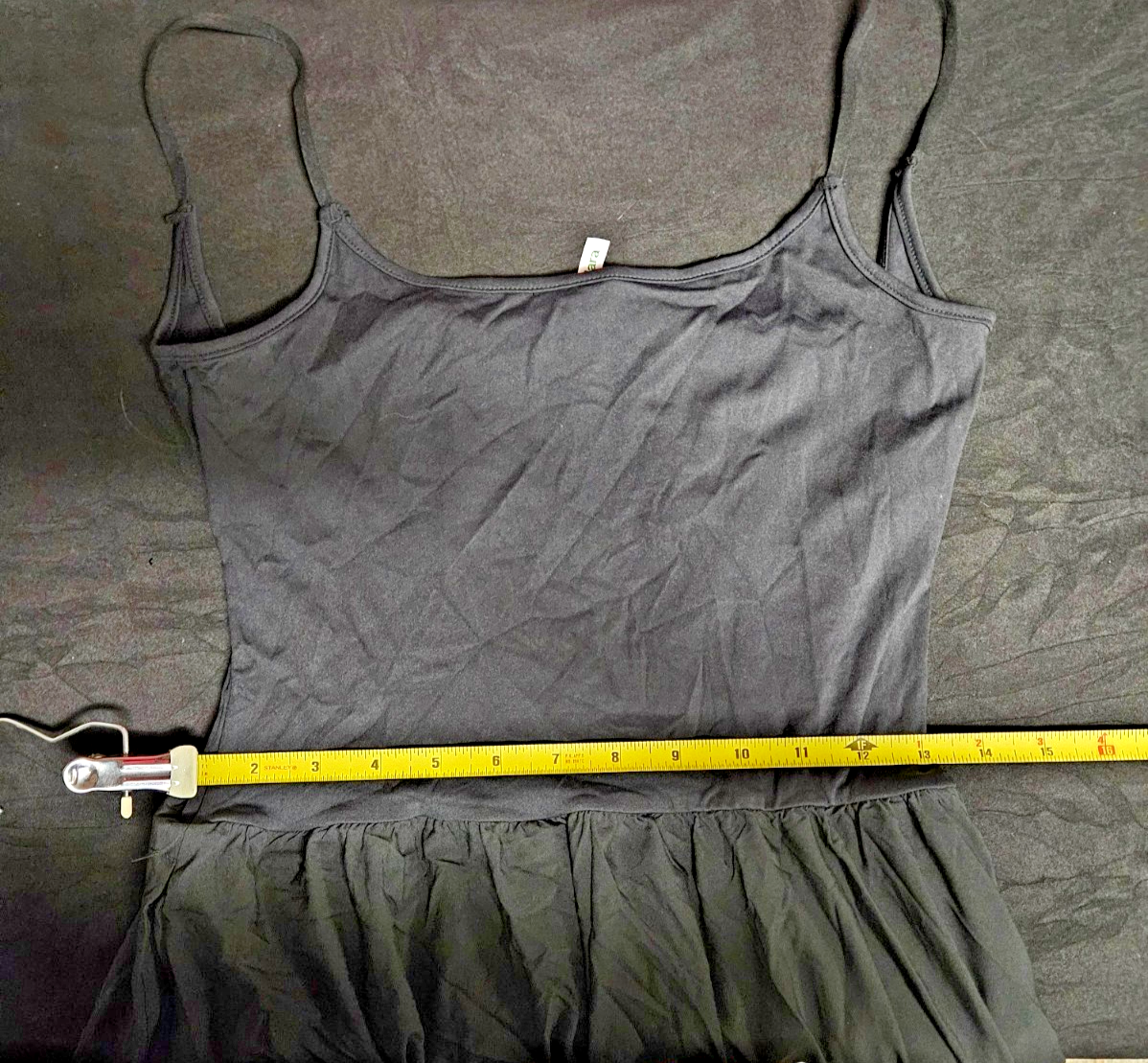 WOMEN'S SIZE MEDIUM HALARA TANK SUN DRESS BLACK NWT