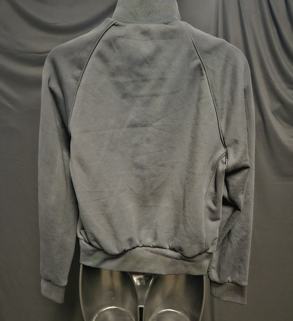 SKIMS/NIKE BLACK MATTE TRICOT CROP ZIP UP JACKET NWOT SZ M