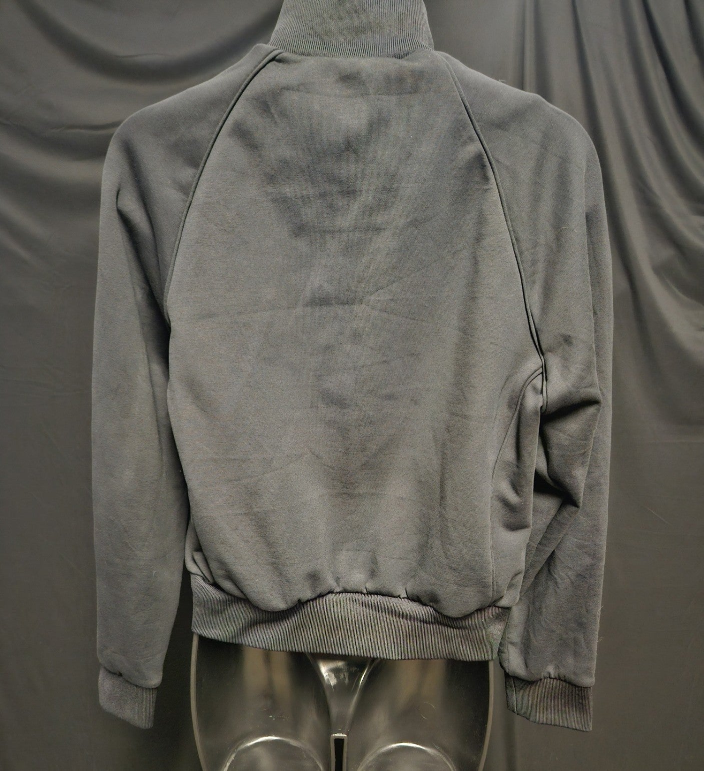 SKIMS/NIKE BLACK MATTE TRICOT CROP ZIP UP JACKET NWOT SZ M