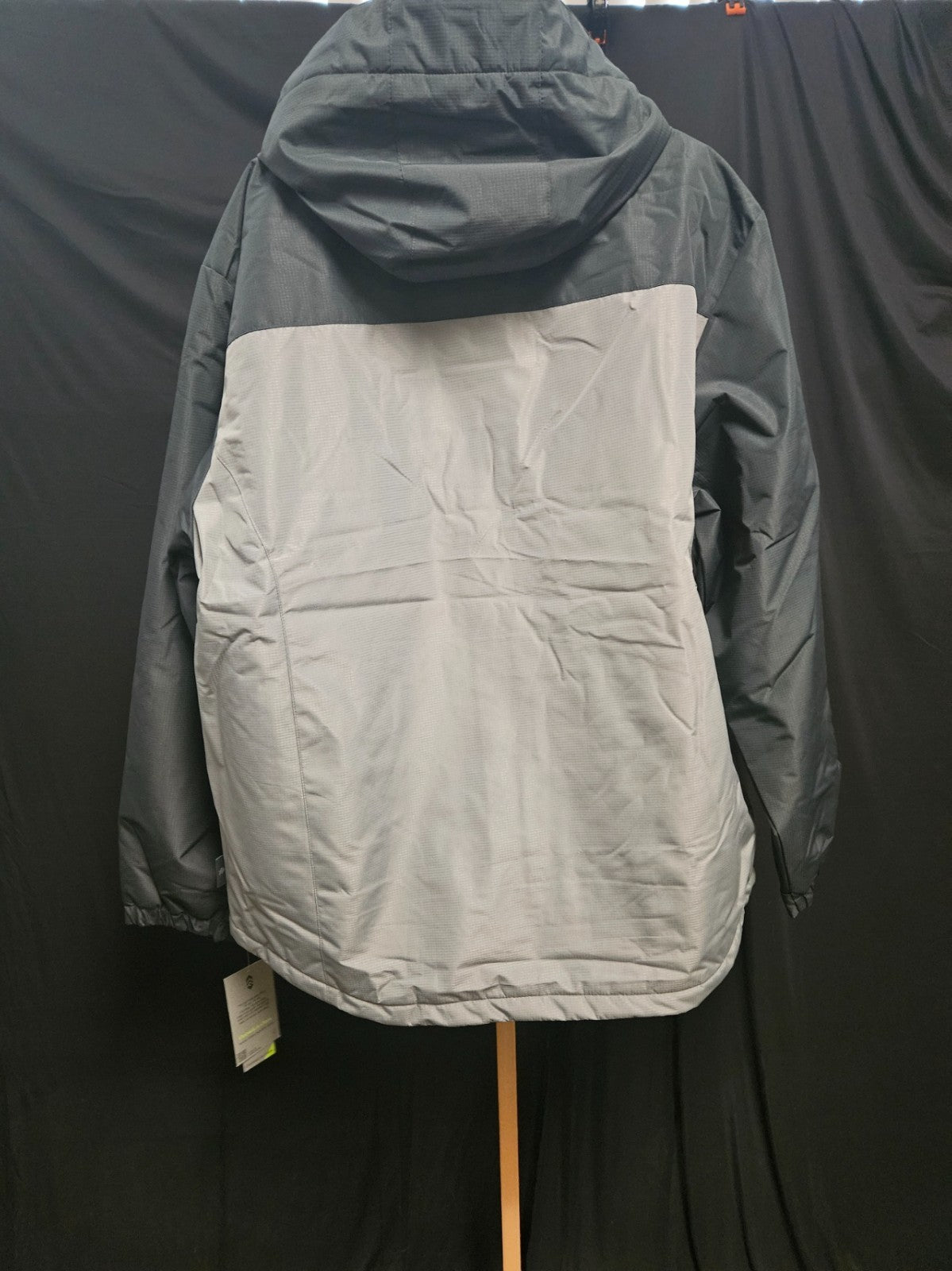 FREE COUNTRY REPREVE MENS HOODED WINTER JACKET XL STONE NWT