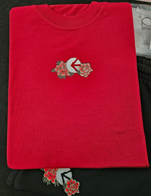 ETHIKA GIRLS SZ 8/10 SHOCUN PEONY RAW EDGE SHORT & T-SHIRT SET NWT