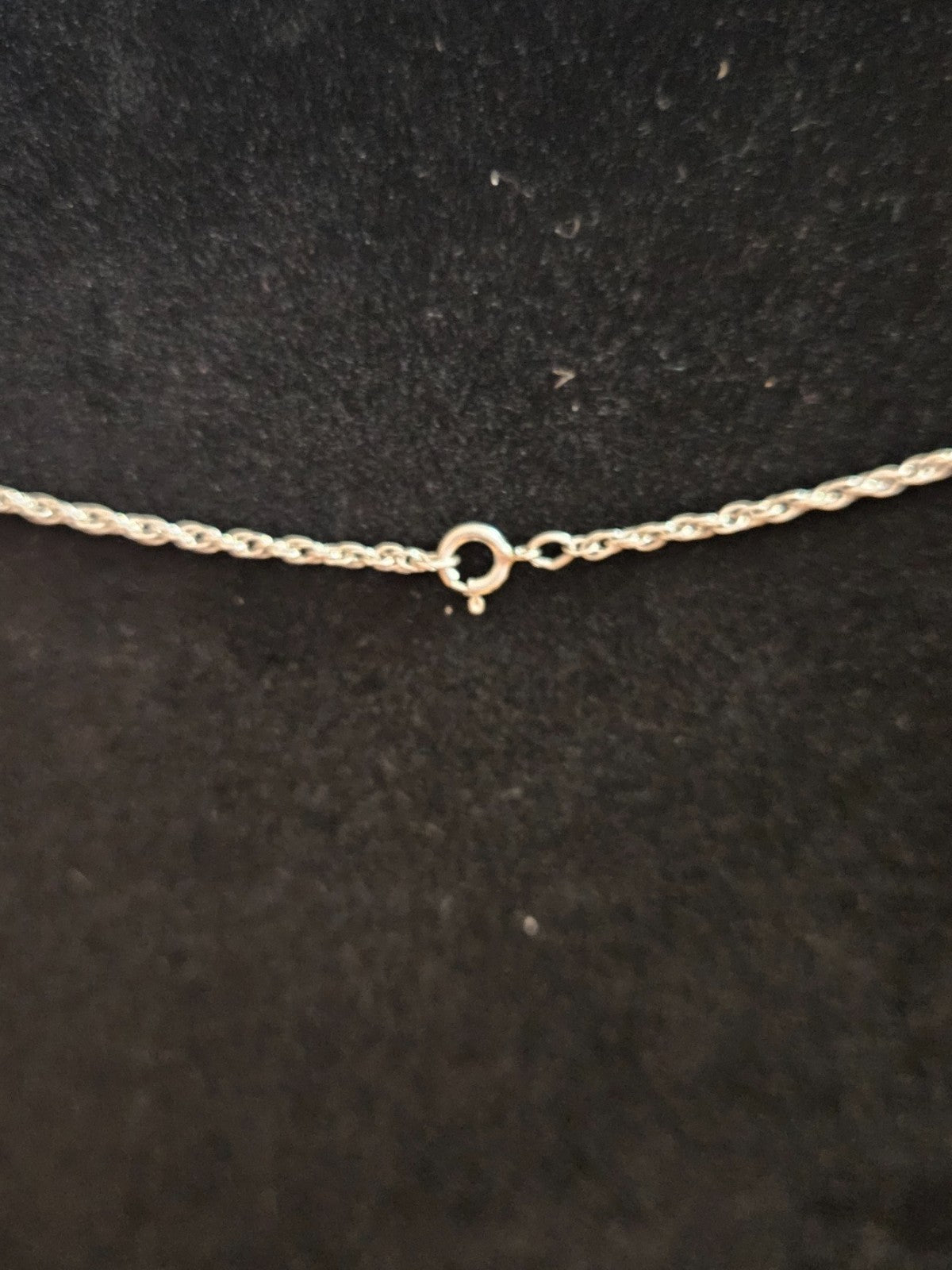 NATIVE AMERICAN ZUNI MADE STERLING PIN/PENDANT & CHAIN SIGNED BY ARTIST