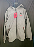 SIZE MEN's XL MILWAUKEE M12 HEATED ZIP UP HOODIE GRAY/BLACK