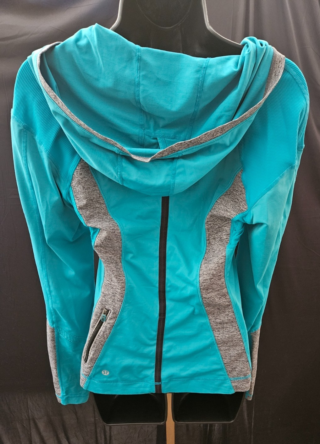 LULULEMON Hoodie Run For Your Life Pullover Oasis Deep Teal Active Women's 8