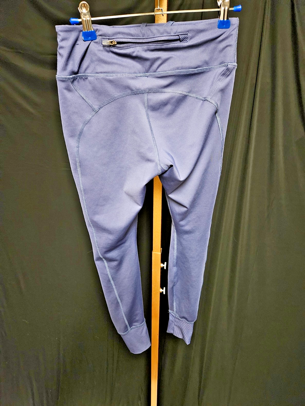 NIKE AIR DRI-FIT WOMEN'S RUNNING LEGGINGS/JOGGERS BLUE SIZE SMALL USED