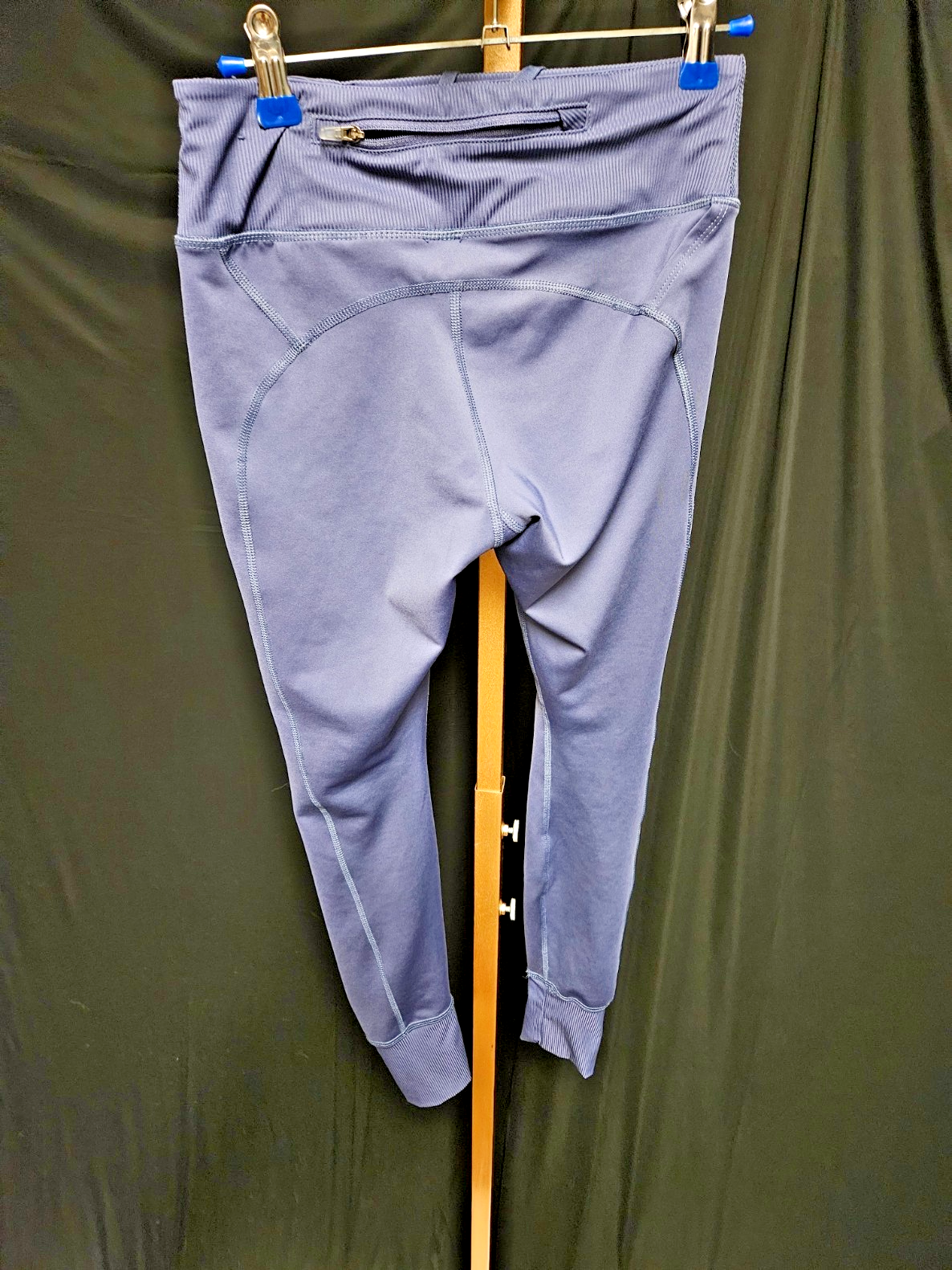 NIKE AIR DRI-FIT WOMEN'S RUNNING LEGGINGS/JOGGERS BLUE SIZE SMALL USED
