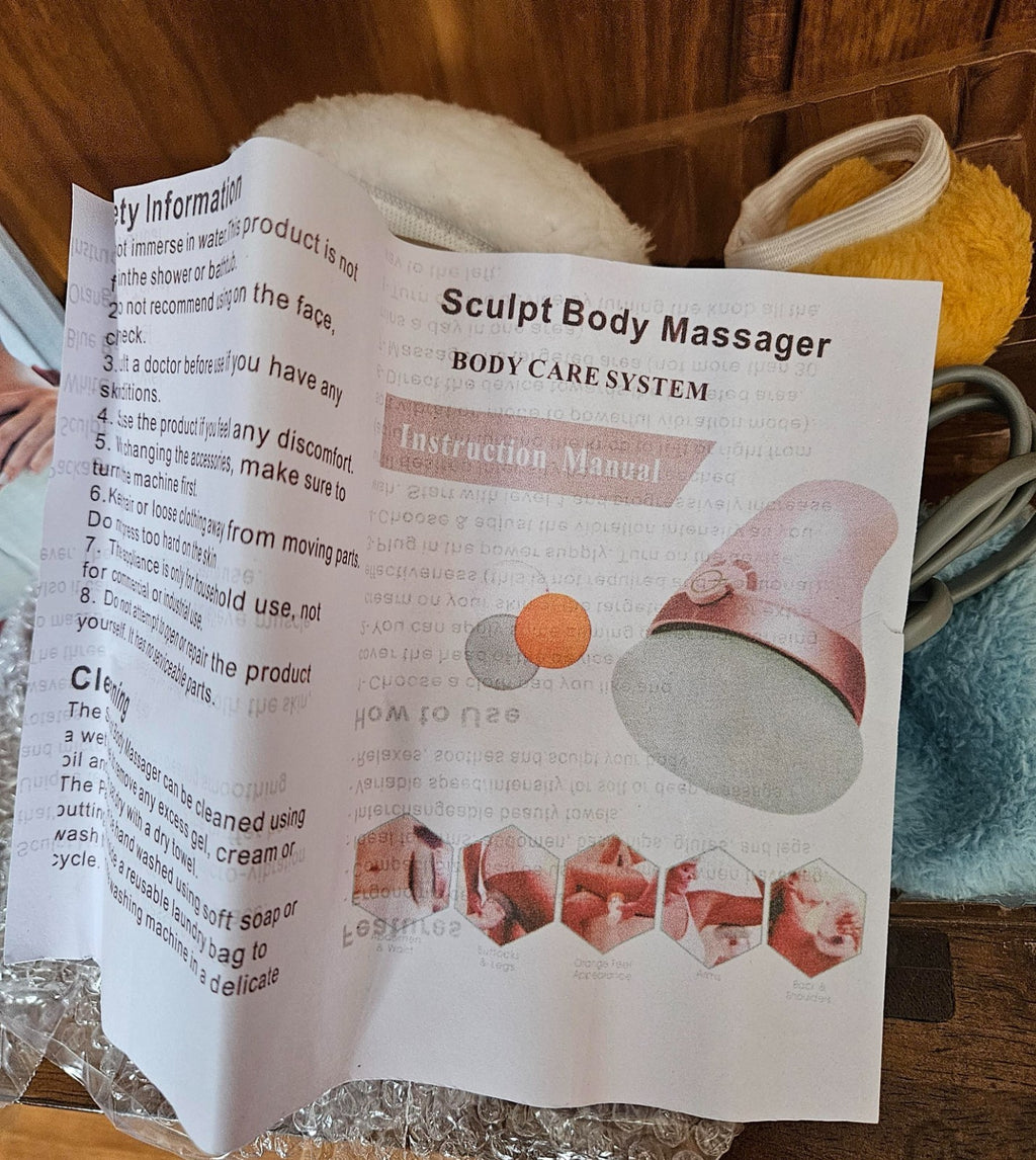 BODY SCULPT/MASSAGER ELECTRIC /CORDED NEW IN BOX