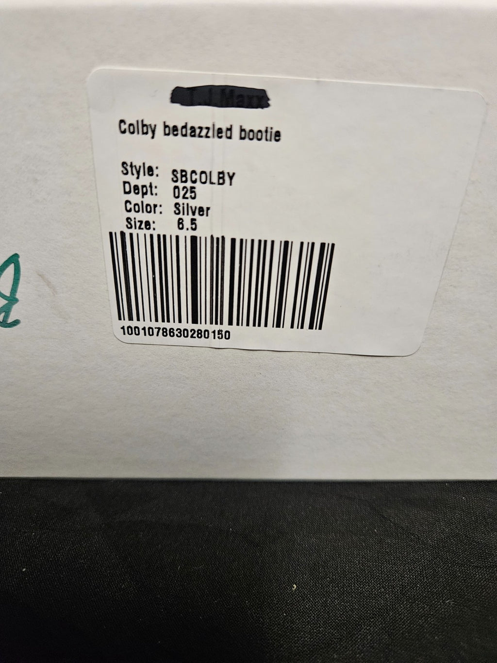 ADORABLE WOMEN'S SIZE 6.5 BETSY JOHNSON COLBY BEDAZZLED BOOTIE NIB