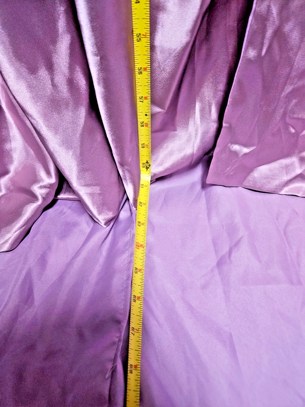 SIZE 14 LAVENDAR/PINK SATIN RUCHED CORSET HALTER FORMAL GOWN LONG TRAIN NWOT