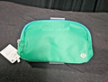 LULULEMON GRASS GREEN/ BLUE LINING & ZIPPER EVERYWHERE BELT BAG NWT