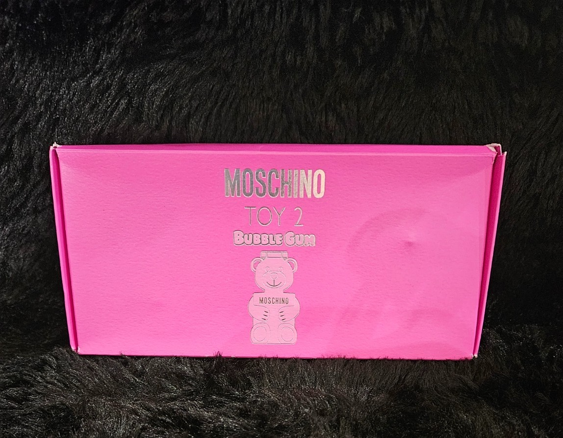MOSCHINOTOY 2  SHOWER GEL, BODY LOTION, PERFUME SET BUBBLEGUM TRAVEL SIZE