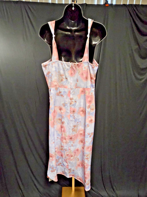 CIDER ROUCHED FLORAL COCKTAIL/FORMAL DRESS SIZE LARGE NWT