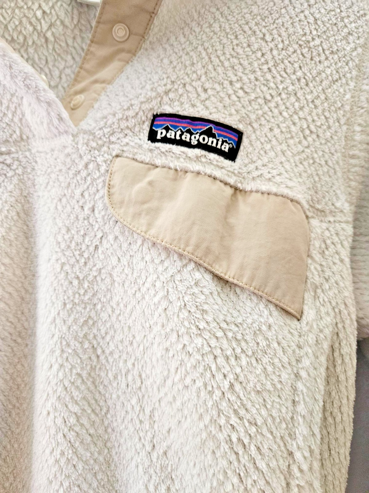 Women's Patagonia Pull Over fleece Jacket 1/4 snap Size SMALL