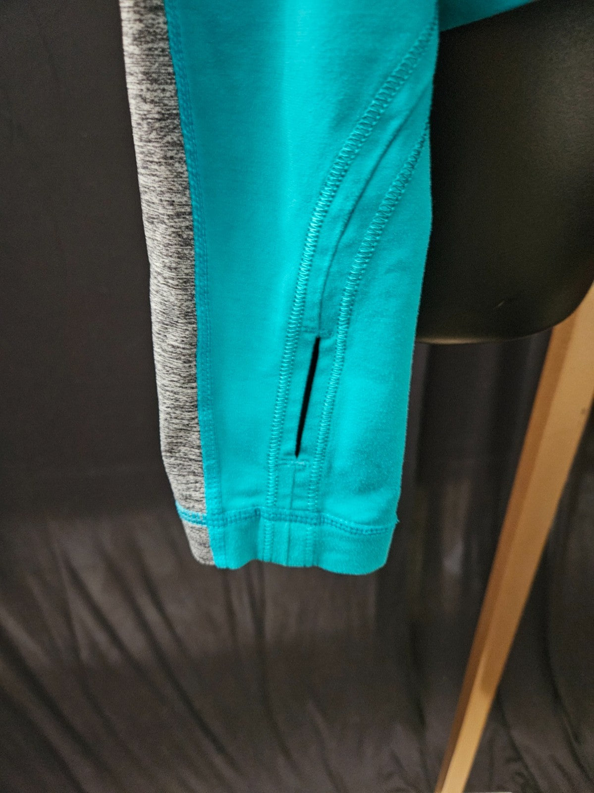 LULULEMON Hoodie Run For Your Life Pullover Oasis Deep Teal Active Women's 8