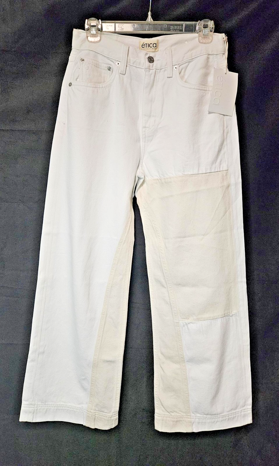 Women's ETICA Jeans Natural (beige) Size 27 x 30 DEVON Baggy style