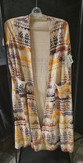 WOMEN'S LULA ROE SIZE SMALL LONG CARDIGAN WITH POCKETS NWT