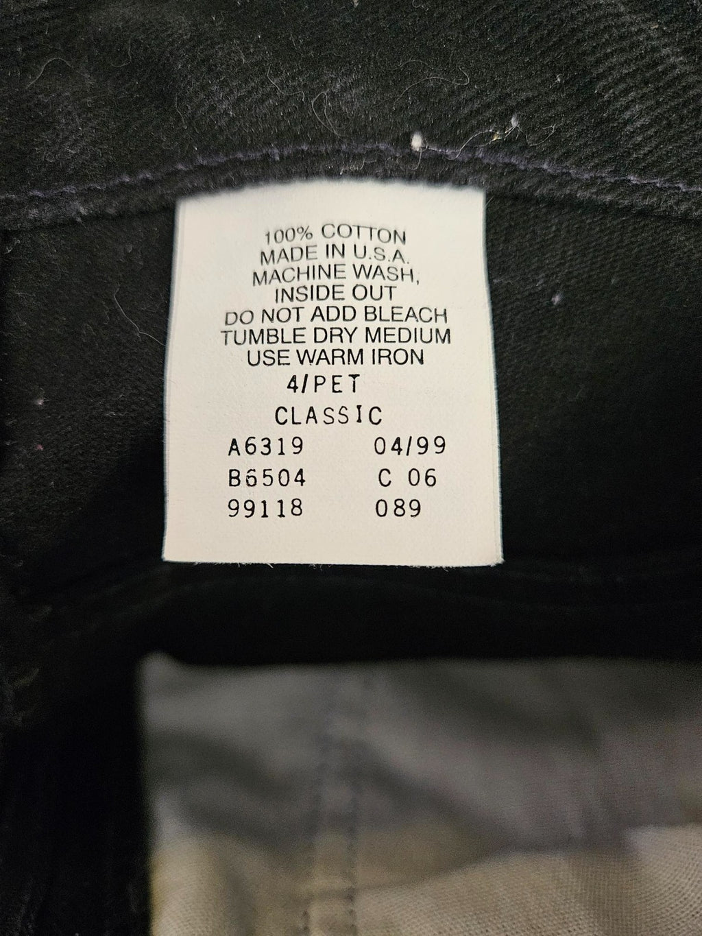 Women's Harley Davidson Straight legged Black Jeans Size 4P
