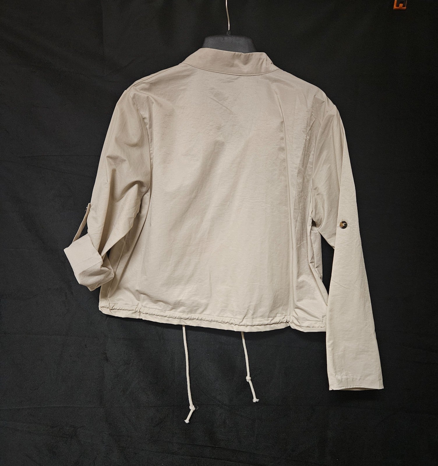 Women's Size Large Cream Colored Light Weight Jacket NWOT