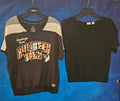 WOMEN'S BUNDLE OF 2 BLACK SHORT SLEEVE SWEATERS SIZE M/XL DISNEY, MERONA