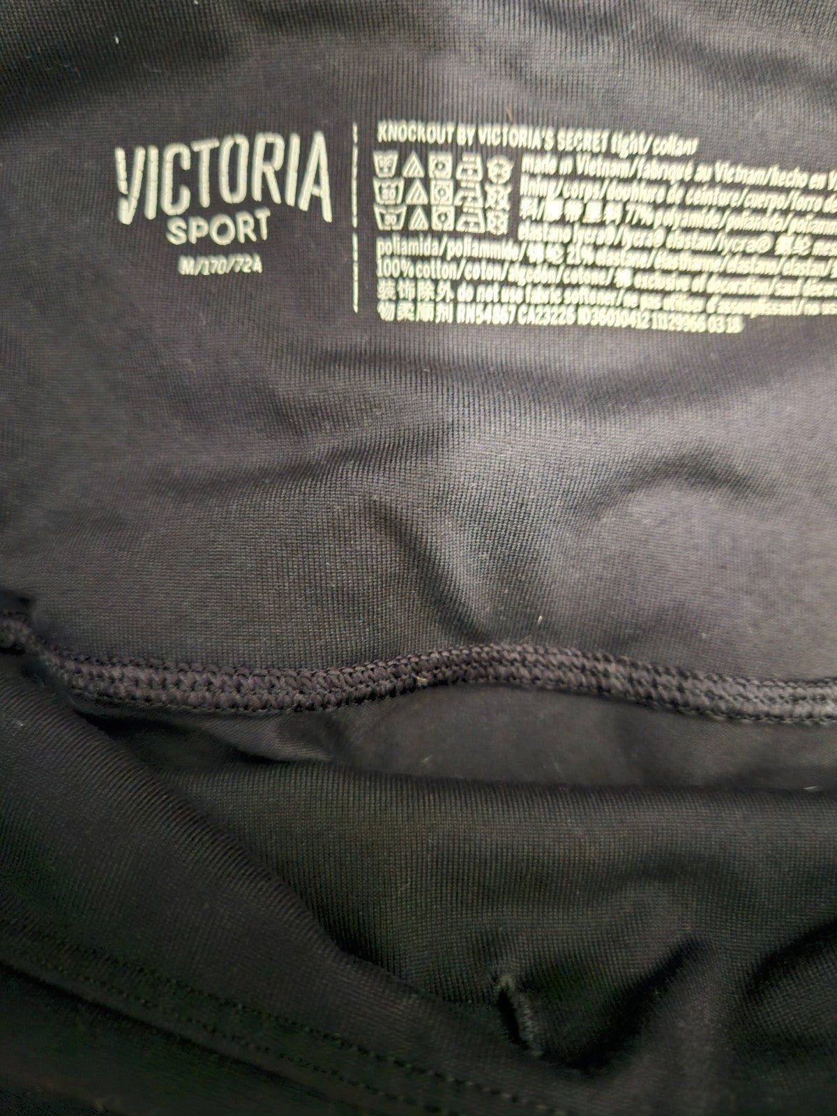 3 pr. BUNDLE WOMEN'S SIZE M & L VICTORIAS SECRET SPORT LEGGINGS