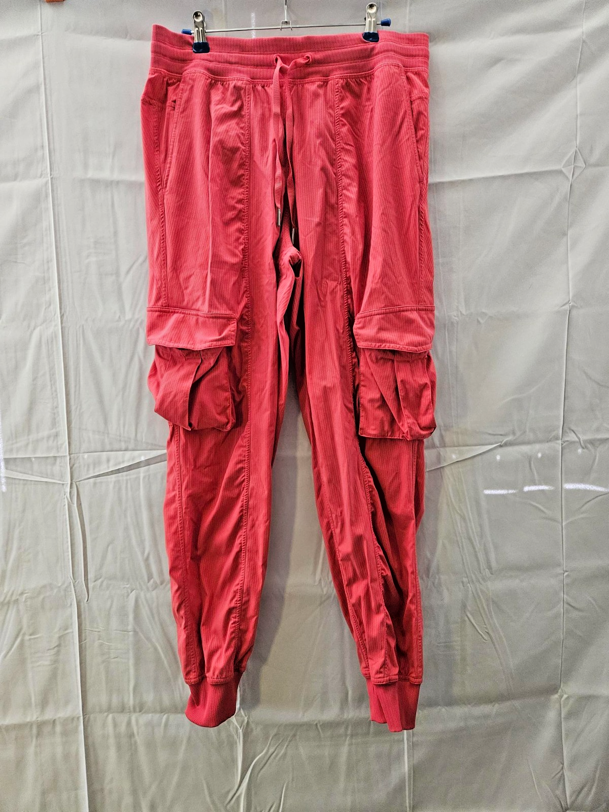 Lululemon Dance Studio Pants Relaxed Fit Mid Rise Cargo Jogger Hot Pink Size M