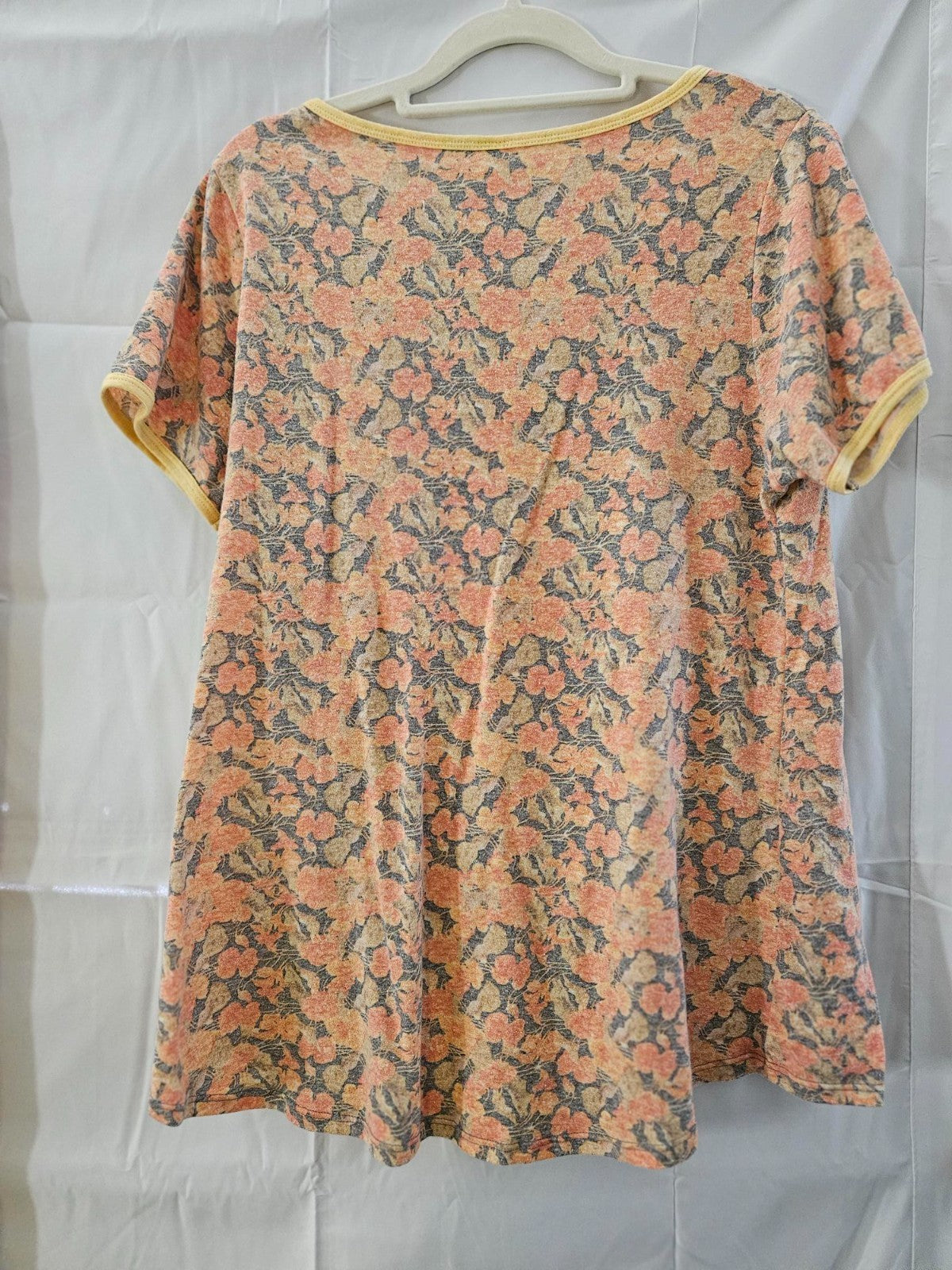 WOMEN'S LULA ROE TUNIC TOP SIZE SMALL FLORAL PRINT