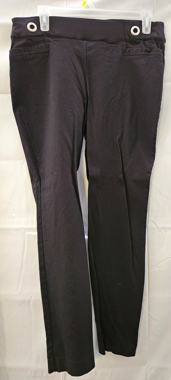 Women's unbranded Black Skinny Dress Pant Size Medium 26 inseam