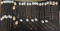 10k YELLOW GOLD PLATED OVER STAINLESS  ASST. NECKLACE & BRACELET YOU PICK #