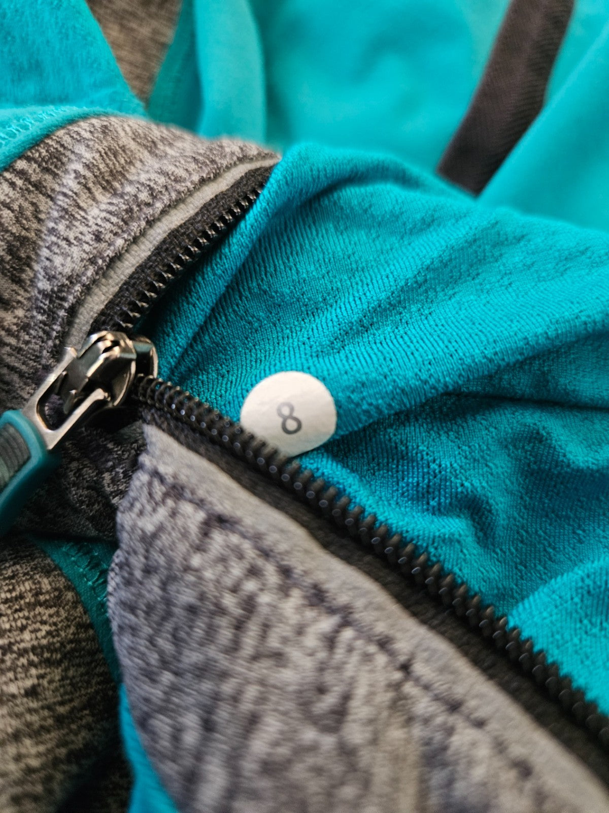 LULULEMON Hoodie Run For Your Life Pullover Oasis Deep Teal Active Women's 8