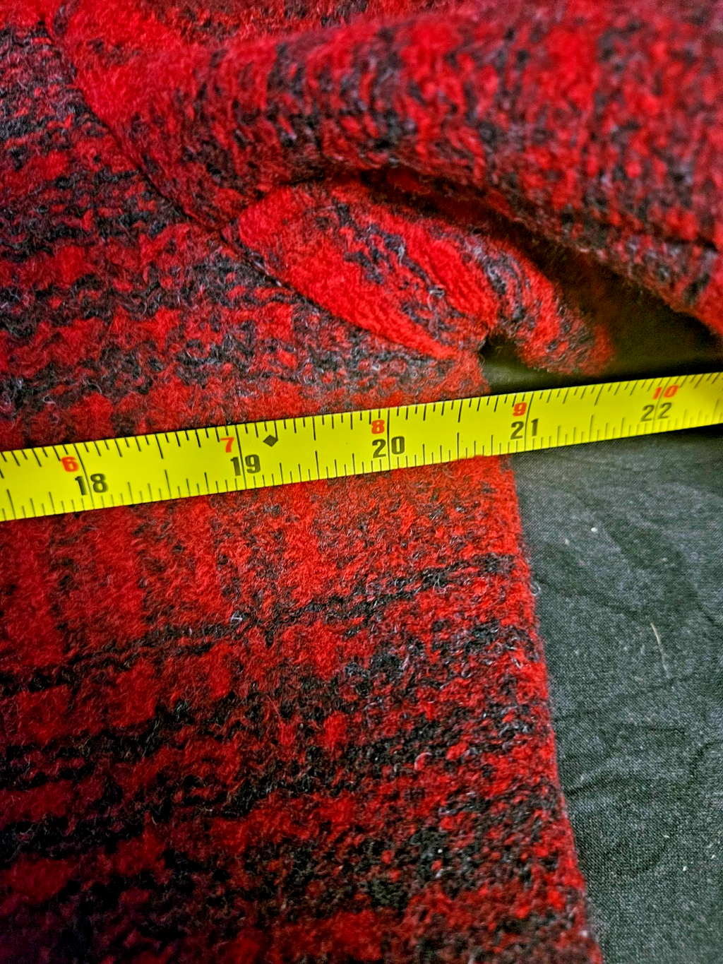 NWT RED/BLK PLAID PENDLETON WOOL ZIP UP FALL JACKET