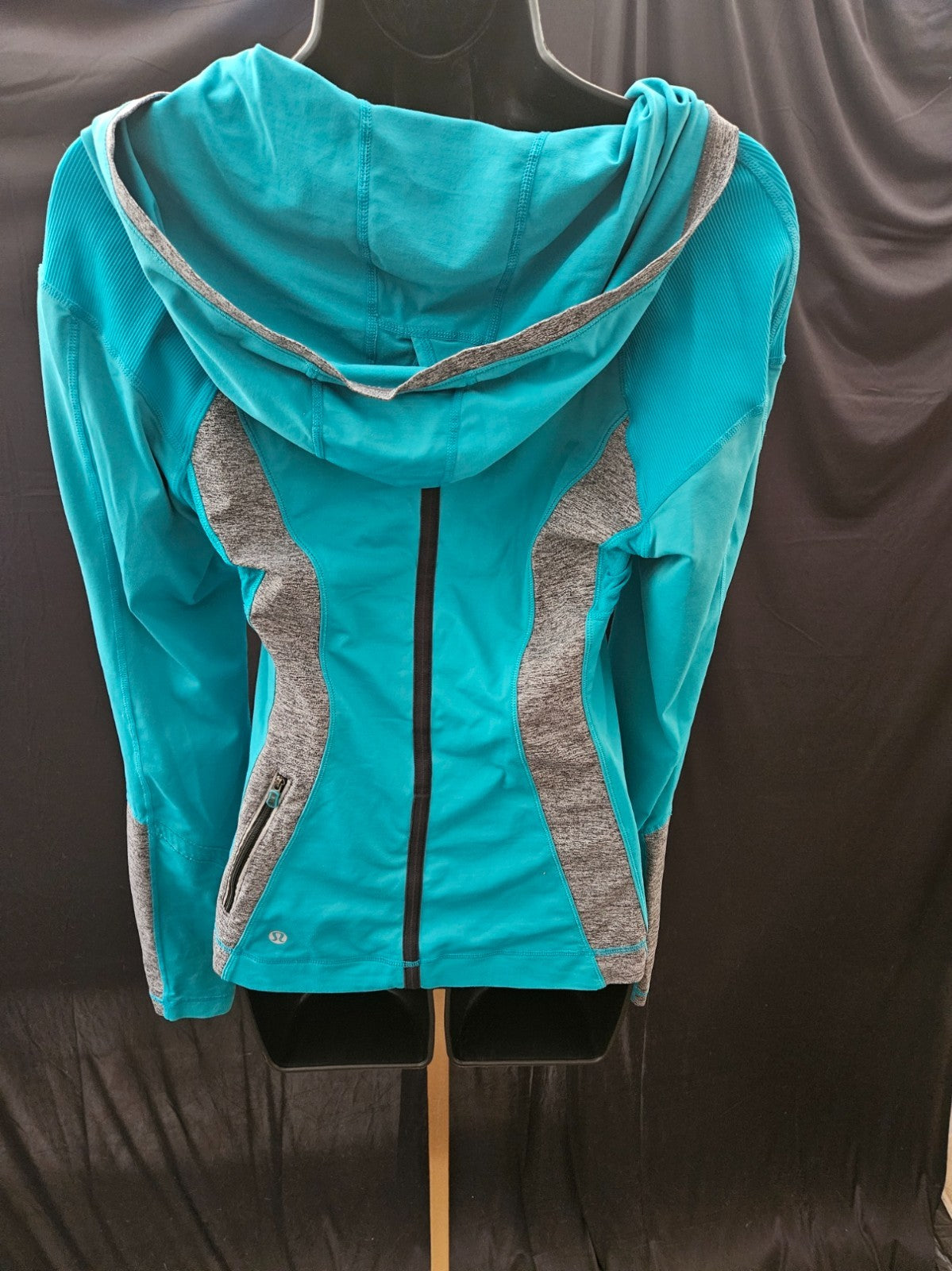LULULEMON Hoodie Run For Your Life Pullover Oasis Deep Teal Active Women's 8