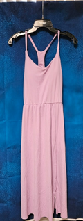 WOMEN'S SIZE LARGE HALARA RACERBACK SUN DRESS LAVENDER