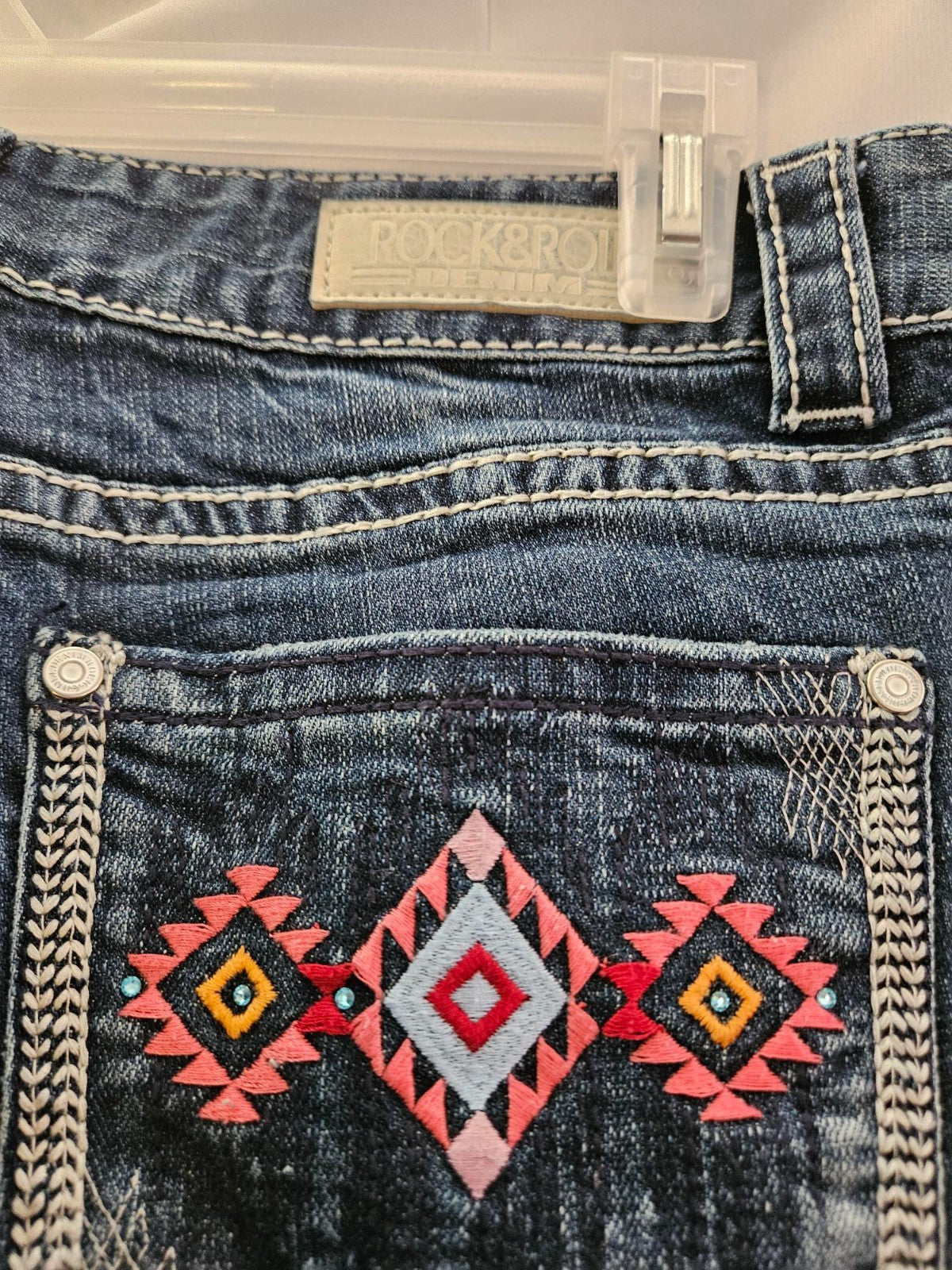 Women's Rock & Roll Cowgirl Bootcut Jeans size 30 x 30