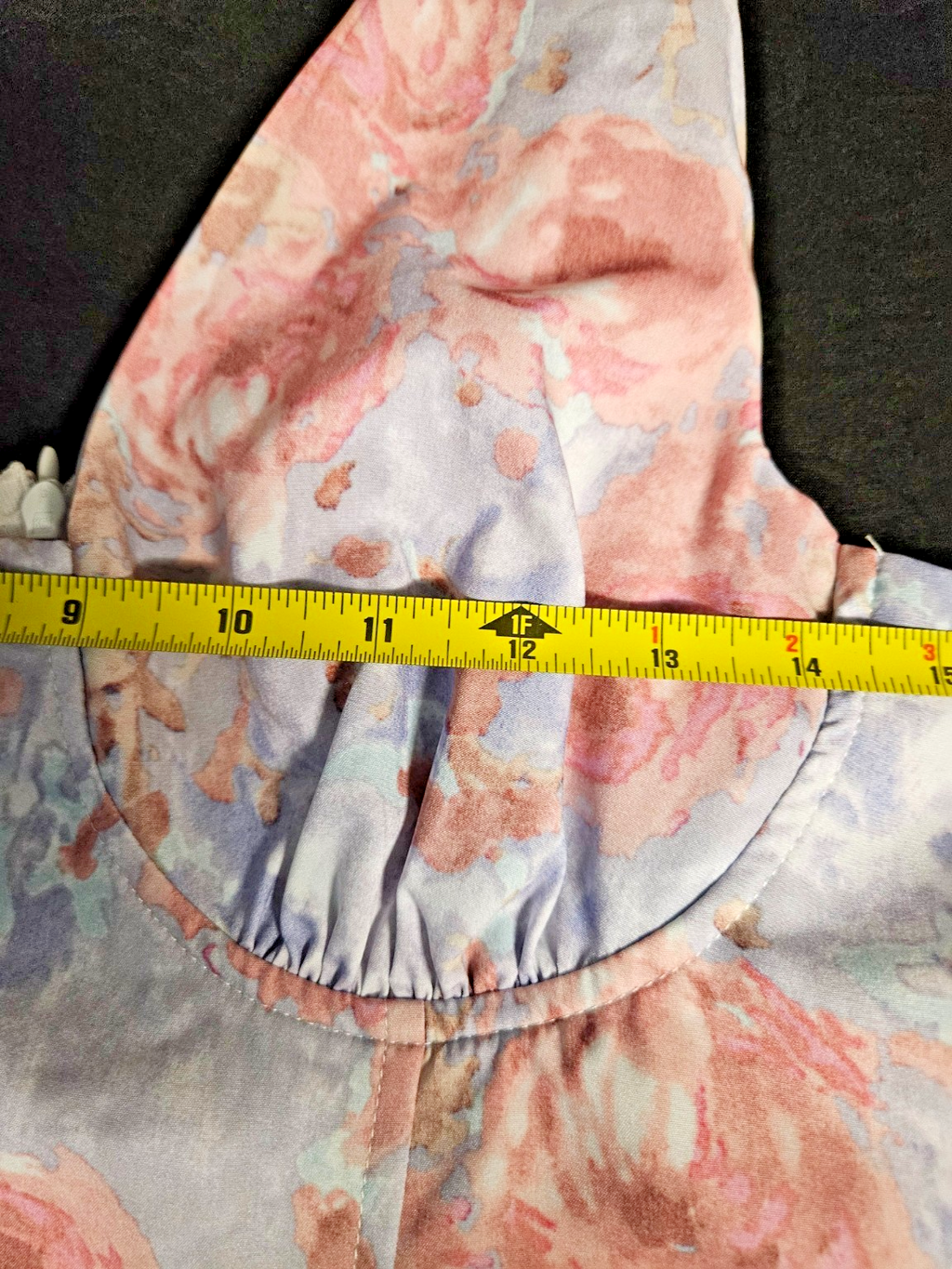 CIDER ROUCHED FLORAL COCKTAIL/FORMAL DRESS SIZE LARGE NWT