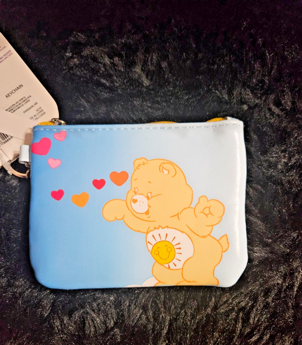 CAREBEARS KEYCHAIN/COIN PURSE NEW WITH TAGS