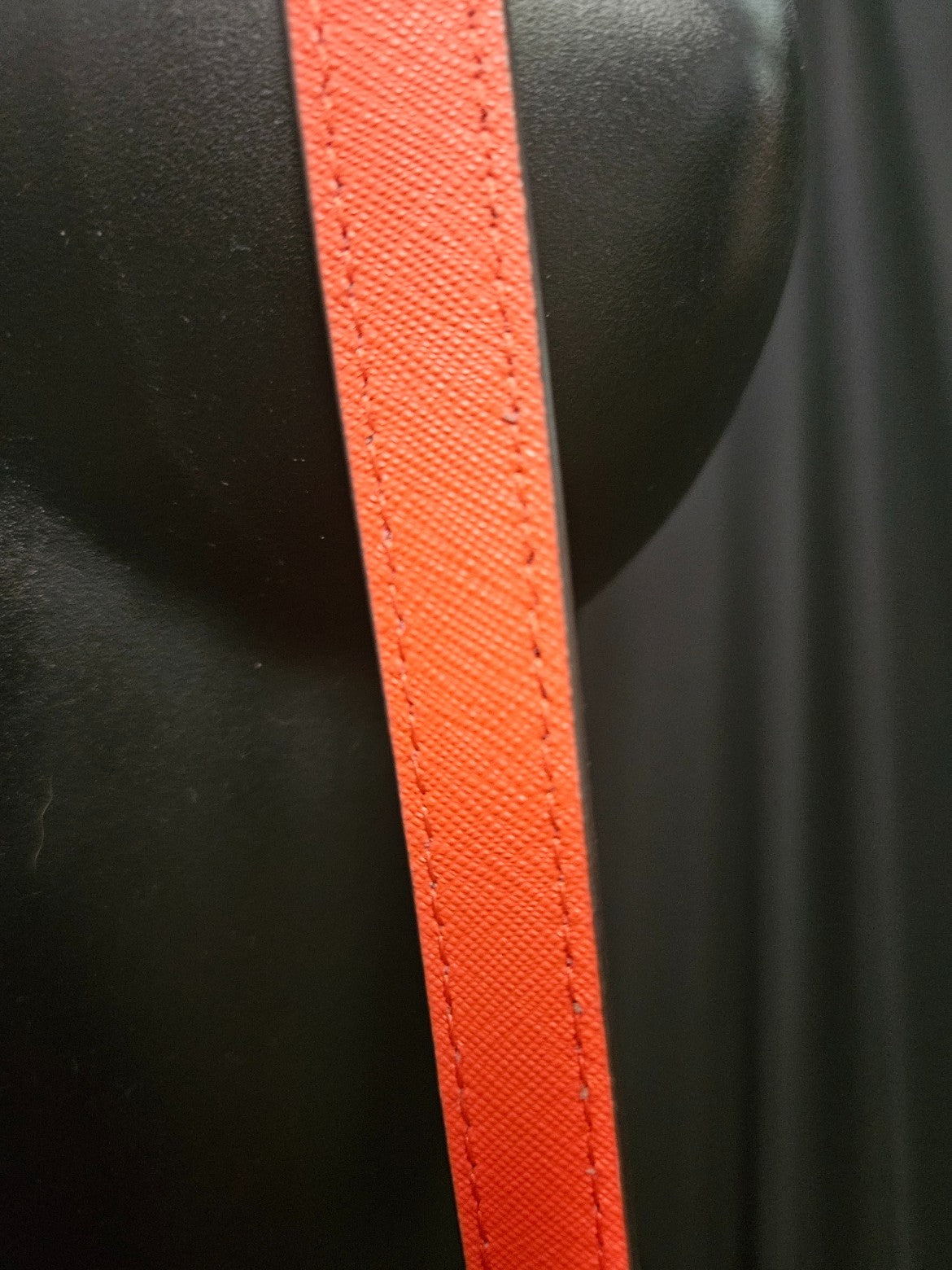 MICHAEL KORS KELLEN SAFFIANO LEATHER SATCHEL ORANGE IN EXCELLENT CONDITION