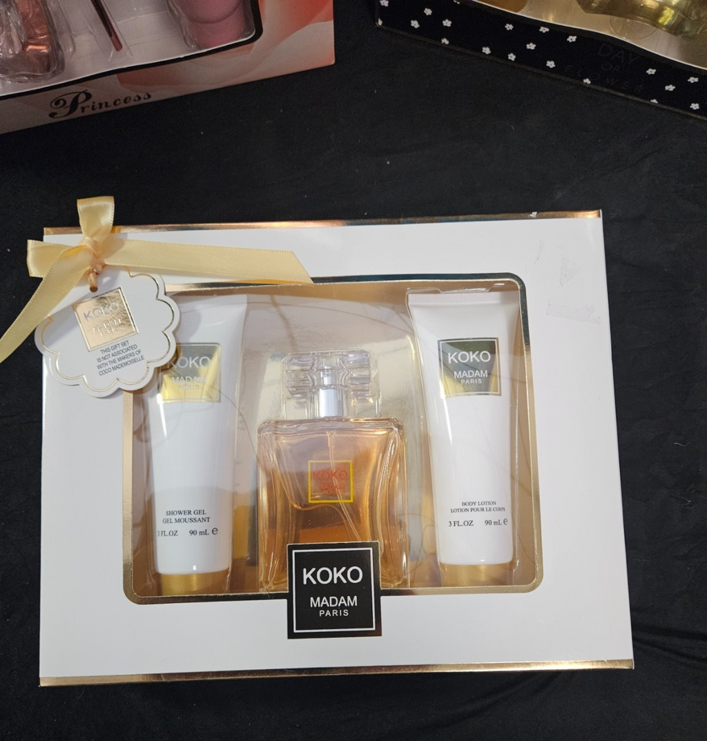 KOKO MADAM PARIS LOTION, EAU DE PARFUM, SHOWER GEL SET