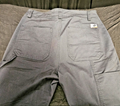WOMEN'S SIZE 8 SHORT 40 GRIT BLACK CARGO WORK PANTS NWOT