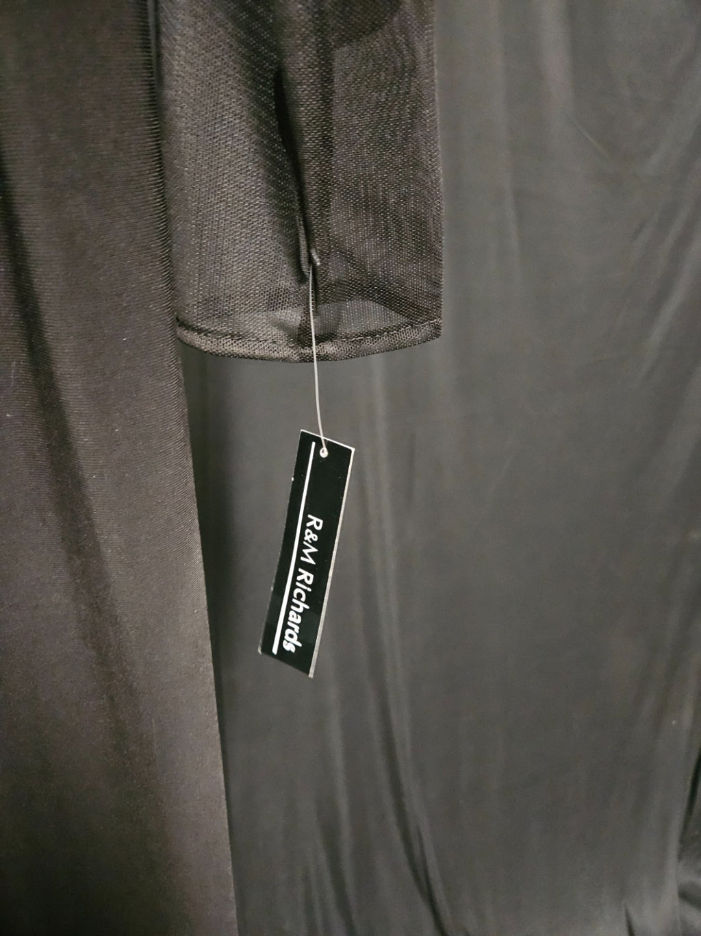 RM RICHARDS NYC WOMENS BLACK FORMAL/COCKTAIL JUMPSUIT SZ 12P NWT